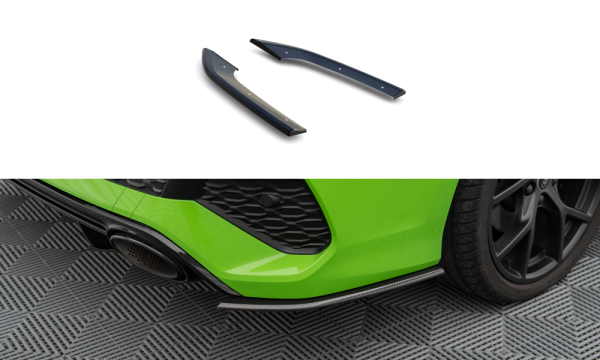 Carbon Fiber zadnji stranski podaljški odbijača - Audi RS3 Sedan 8Y