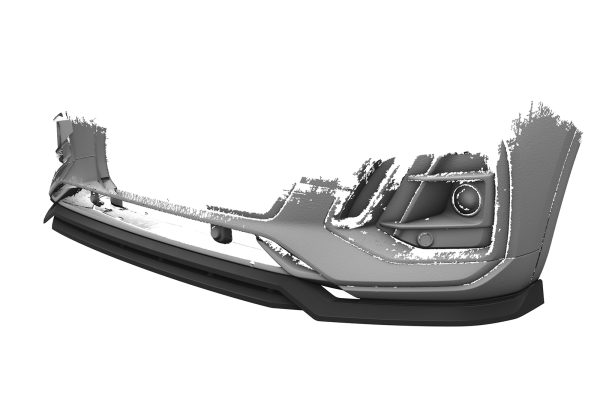 Cup spoiler lip with ABE for Audi Q5 (FY/FYT) S-Line / SQ5 (FY) CSL689