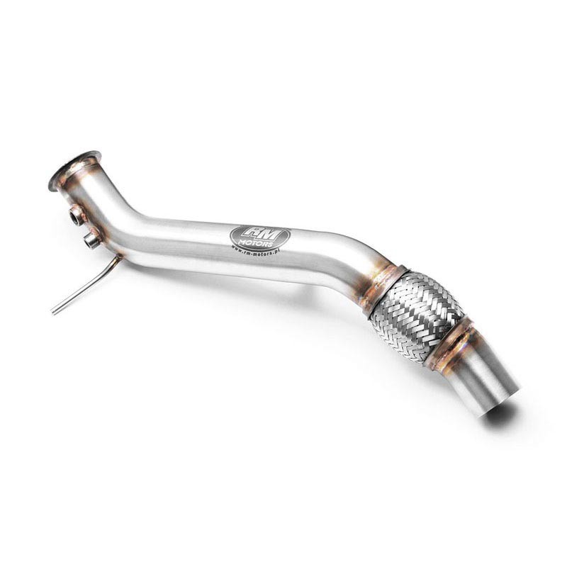 Downpipe BMW 30d/25d E90/E91/E92/E93 - Acier Inoxydable - 76 Mm - Pour Moteurs M57D30