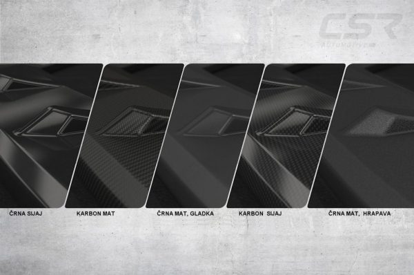 CSR podaljšek odbijača - splitter spredaj Audi RS5 8T 8F 03/2010-08/2015