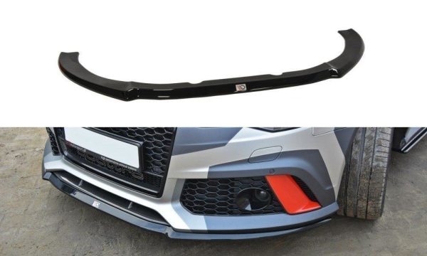 Podaljšek odbijača - splitter spredaj Audi RS6 C7 13-17 V1