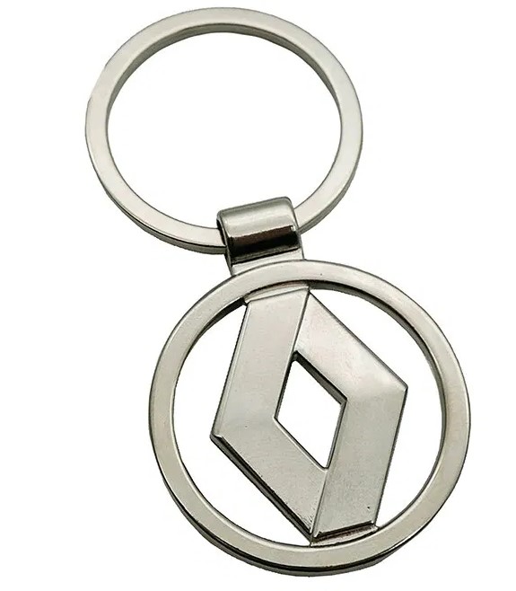 Renault emblem logo obesek za ključe krom V1