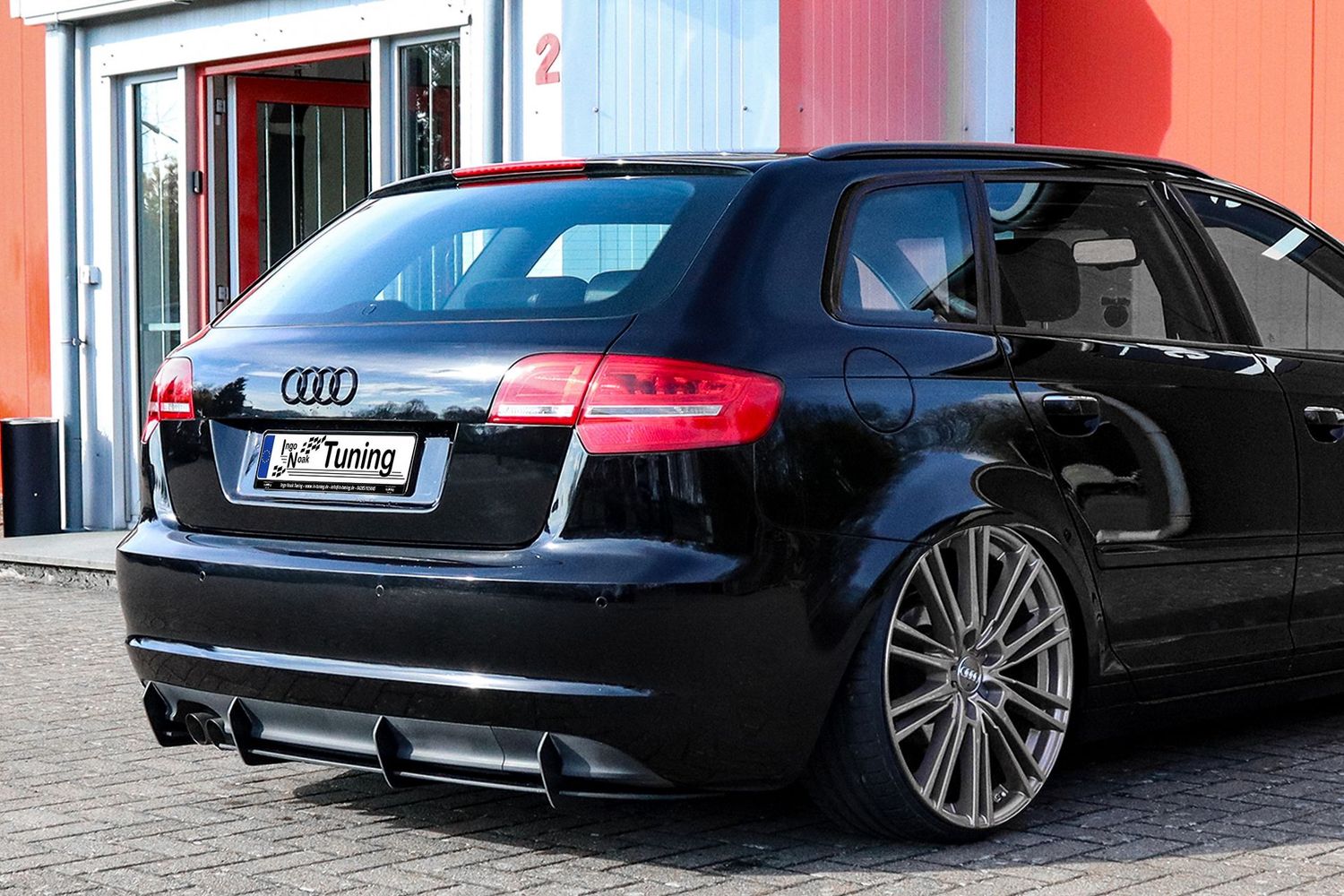 IN-Tuning podaljšek odbijača zadaj Audi A3 8P FL 2008-2012
