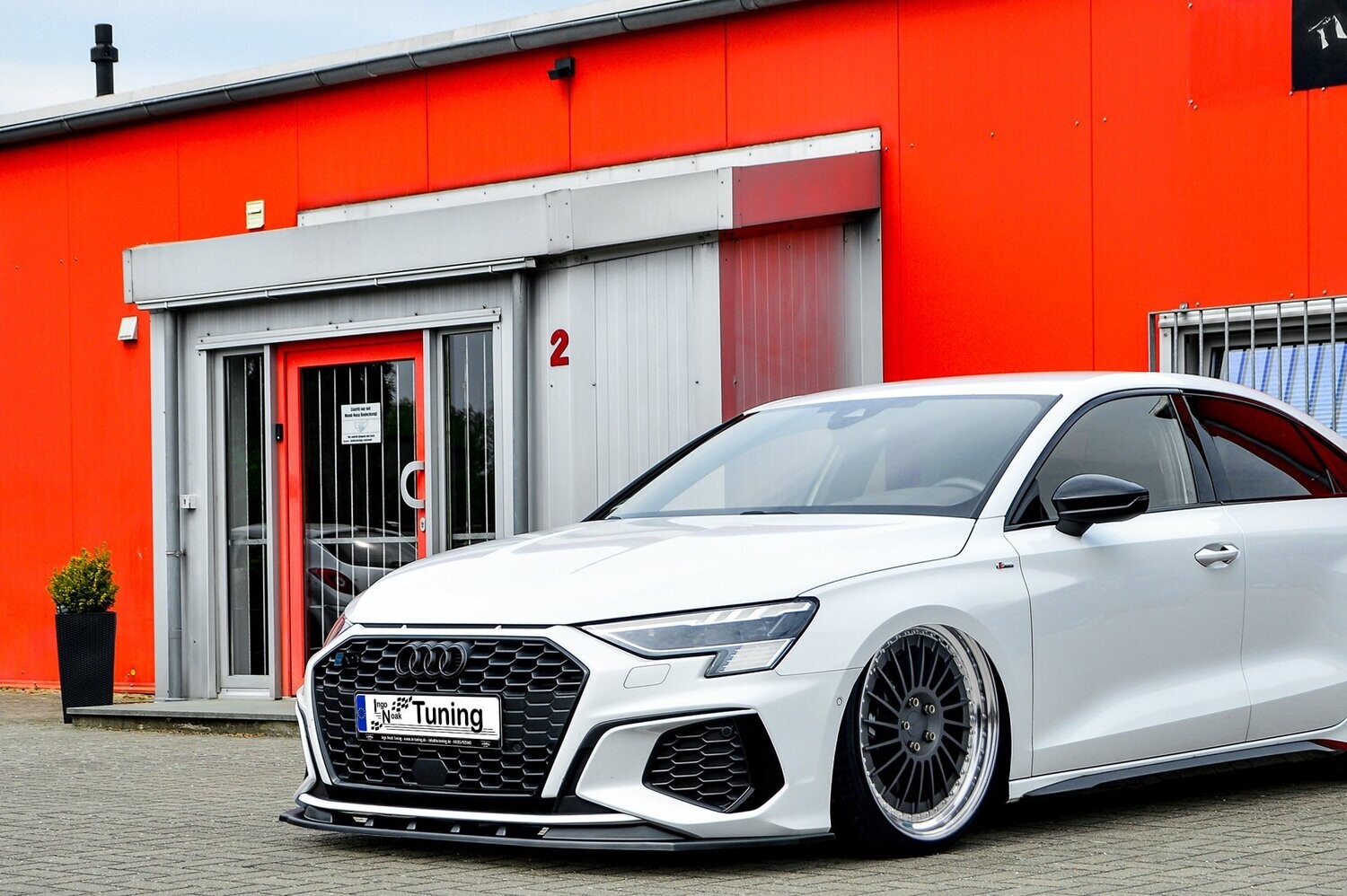IN-Tuning podaljšek odbijača spredaj Audi A3 8Y S-Line / S3 Limo + Sportback 2019 -