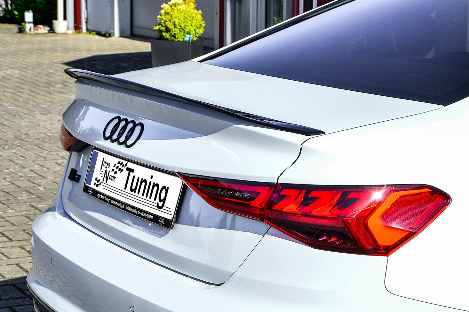 IN-Tuning podaljšek spojlerja Audi A3 8Y S-Line / S3 / RS3 Limo 2019-