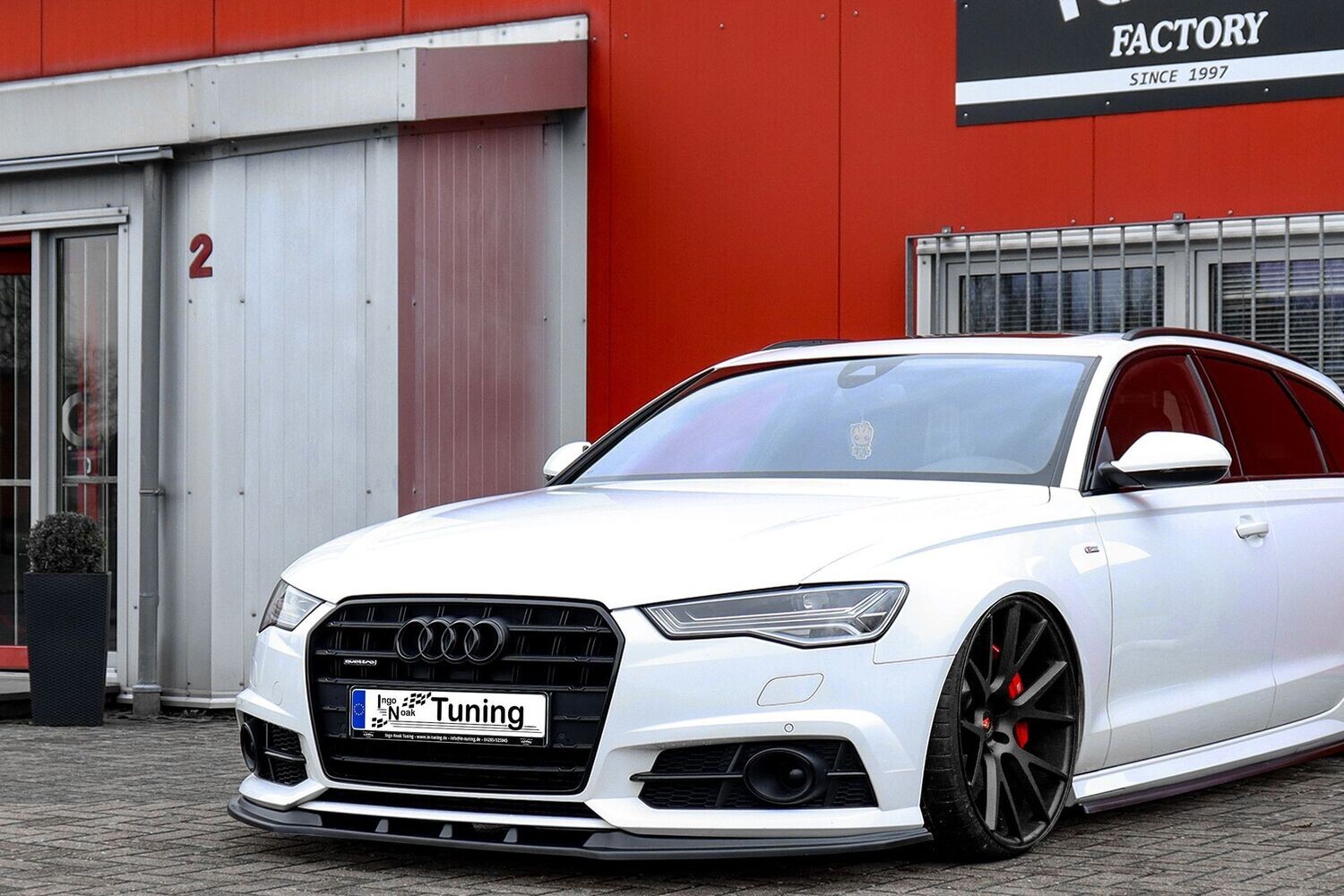 IN-Tuning podaljšek odbijača spredaj Audi A6 S-Line + S6 4G C7 2014-2018