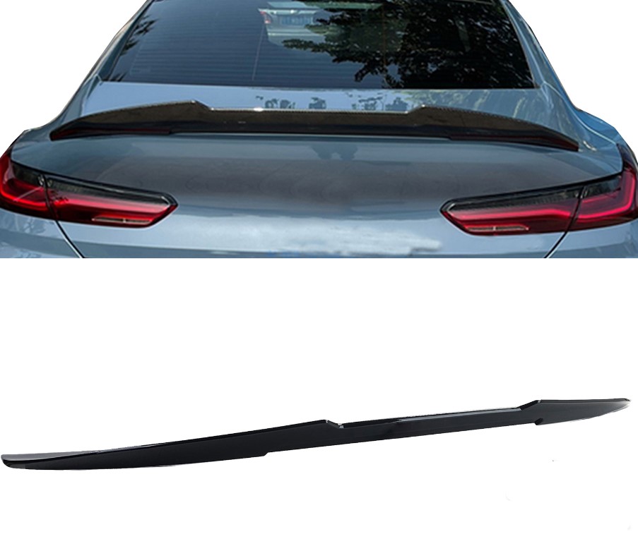 Lip spojler BMW 8 G16 Gran Coupe 18- črna sijaj