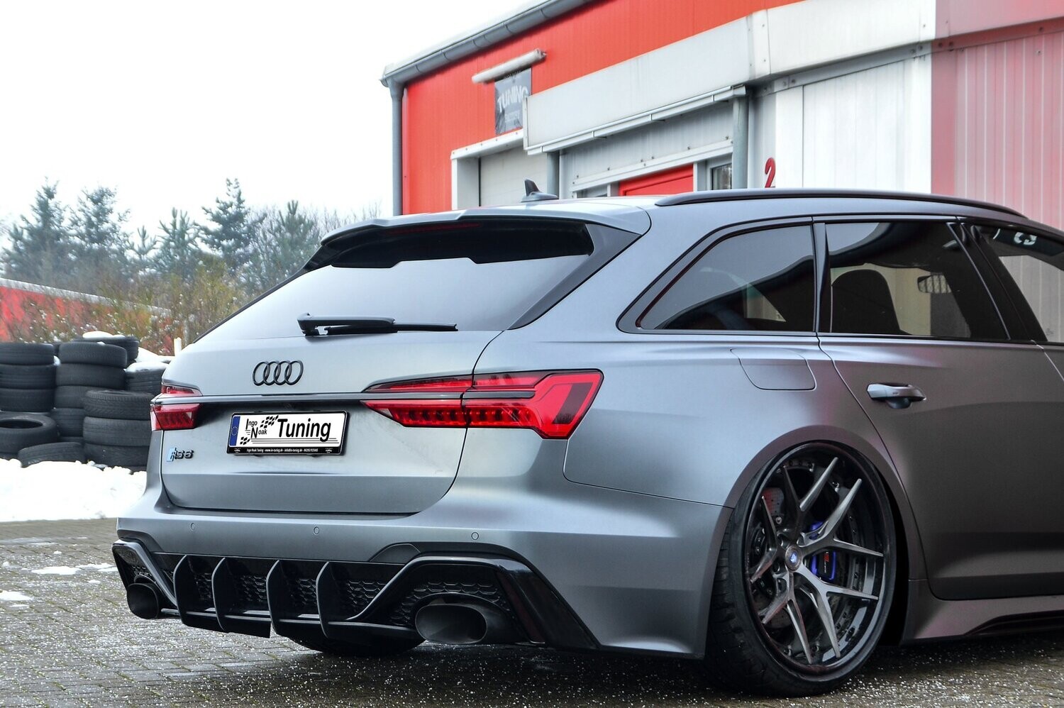 IN-Tuning podaljšek odbijača zadaj Audi RS6 C8 2019-