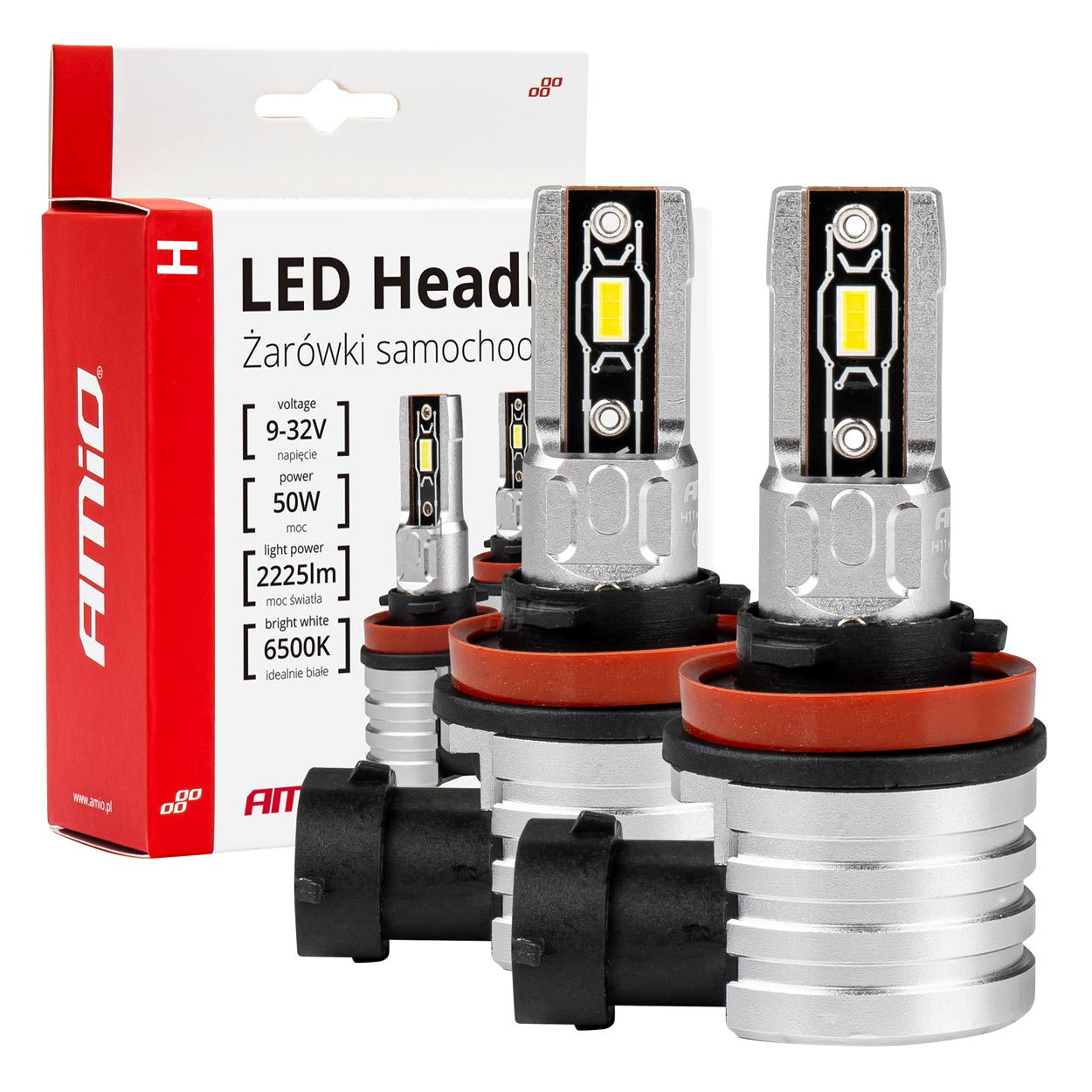 LED žarnica H8 H9 H11 GFO 12V set 2 kos