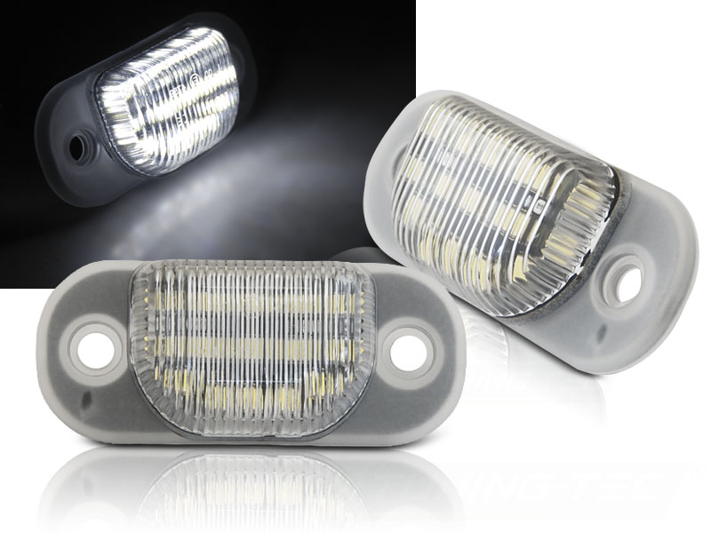 LED osvetlitev registrske tablice z ohišjem Audi 80 B4 / 100 S4 C4 / Cabrio / A6 S6 C4