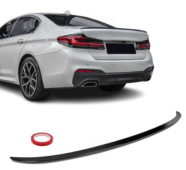 BMW serije 5 G30 / M5 F90 Lip spojler črna sijaj