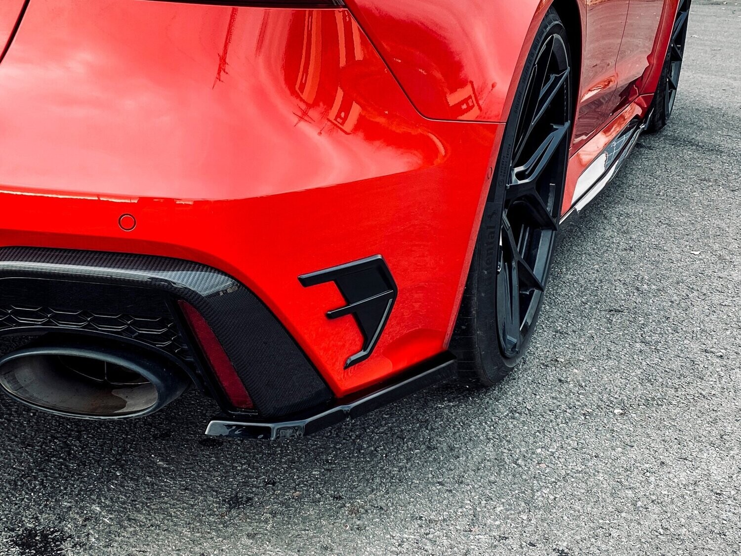 IN-Tuning zadnji stranski podaljšek odbijača Audi RS7 8C