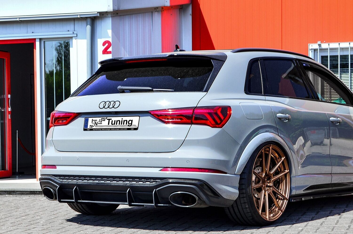 IN-Tuning podaljšek odbijača zadaj Audi RSQ3 FN 2019-