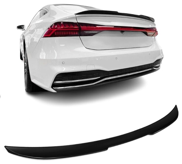 Lip spojler Audi S7 C8 / A7 C8 19- Črna sijaj