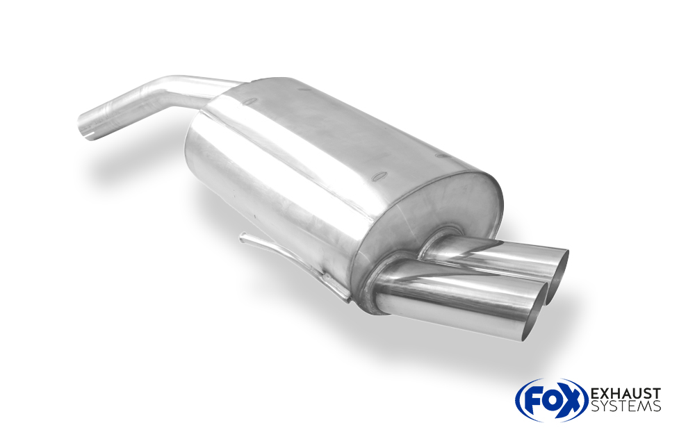 FOX zadnji športni lonec Alfa Romeo 156 2x76 Typ 14