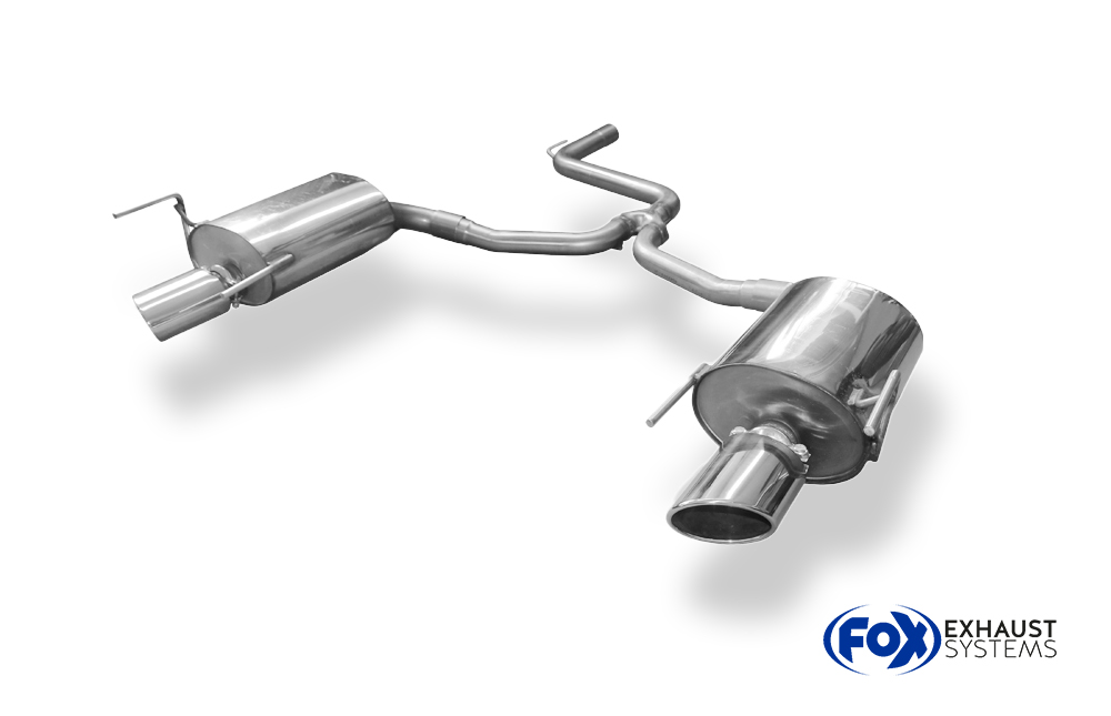 FOX zadnji športni lonec Alfa Romeo 159 - 115x85 Typ 38