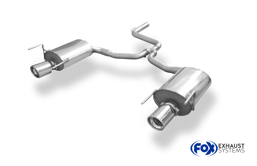 FOX zadnji športni lonec Alfa Romeo 159 - 1x100 Typ 17 levo/desno