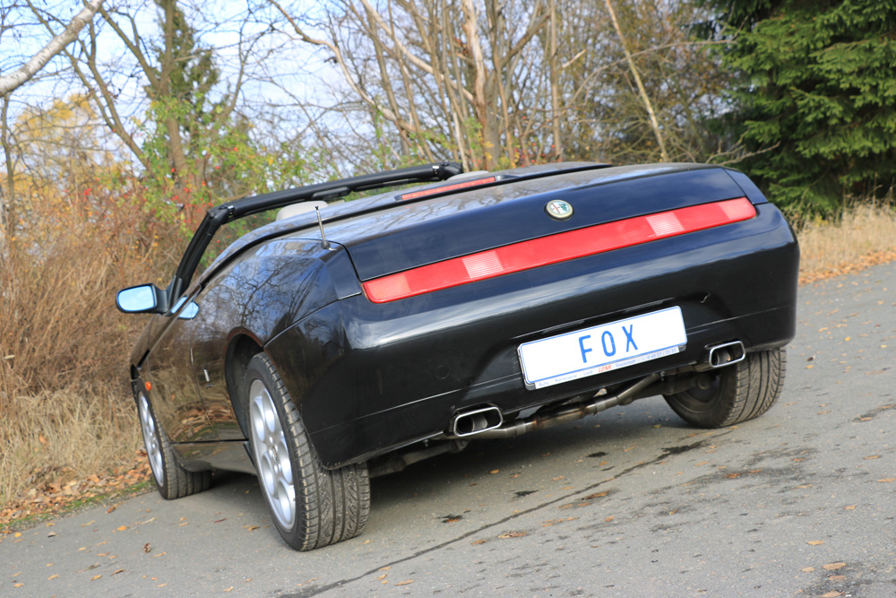 FOX izpušni sistem Alfa Romeo GTV - 145x65 Typ 59 levo/desno