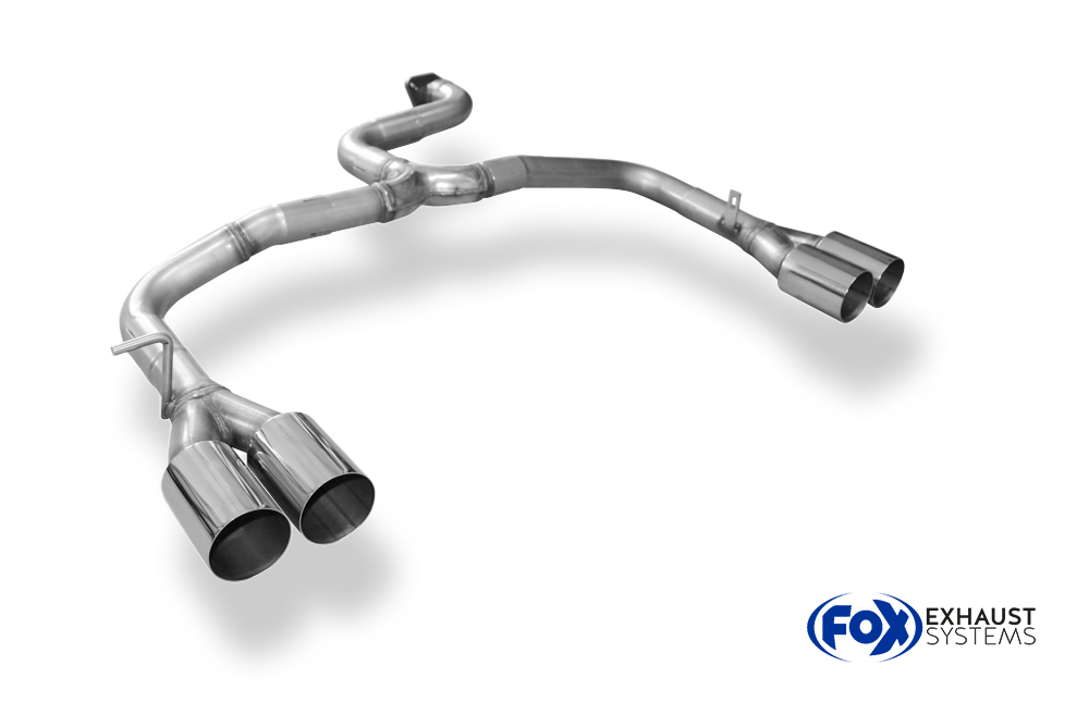 FOX izpušni sistem Alfa Romeo GTV 916 - 3x76 Typ 10 levo/desno