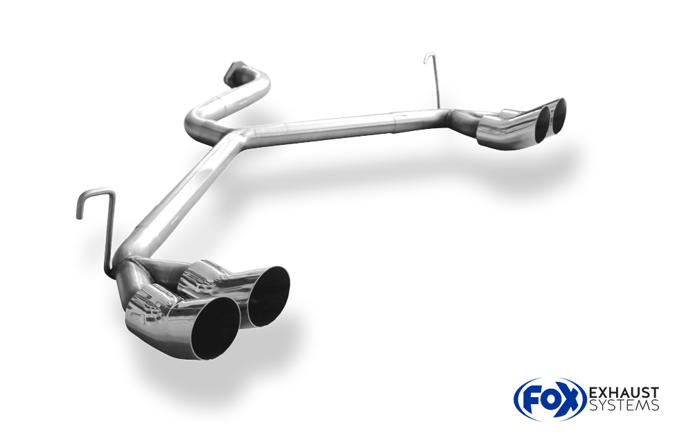 FOX izpušni sistem Alfa Romeo GTV 916 - 2x76 Typ 18 levo/desno