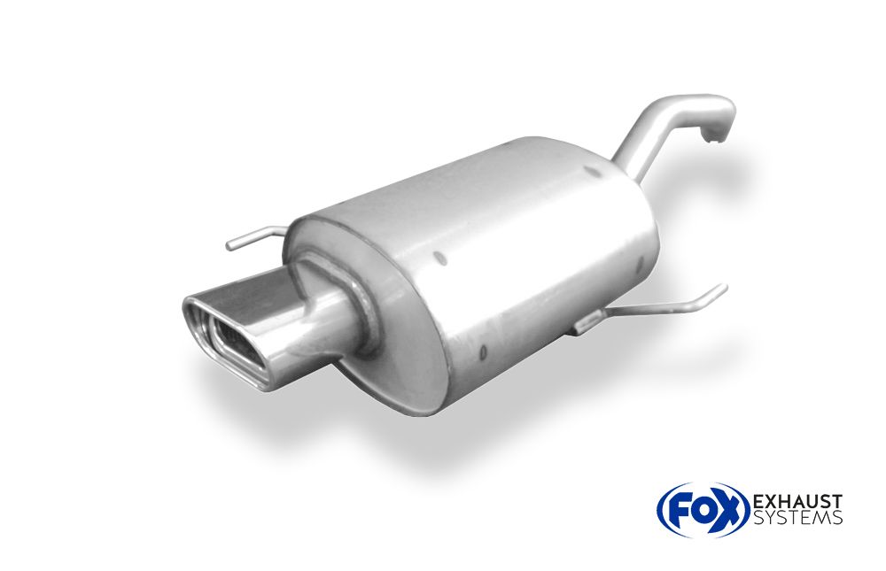 FOX zadnji športni lonec Alfa Romeo 147 - 135x80 Typ 53