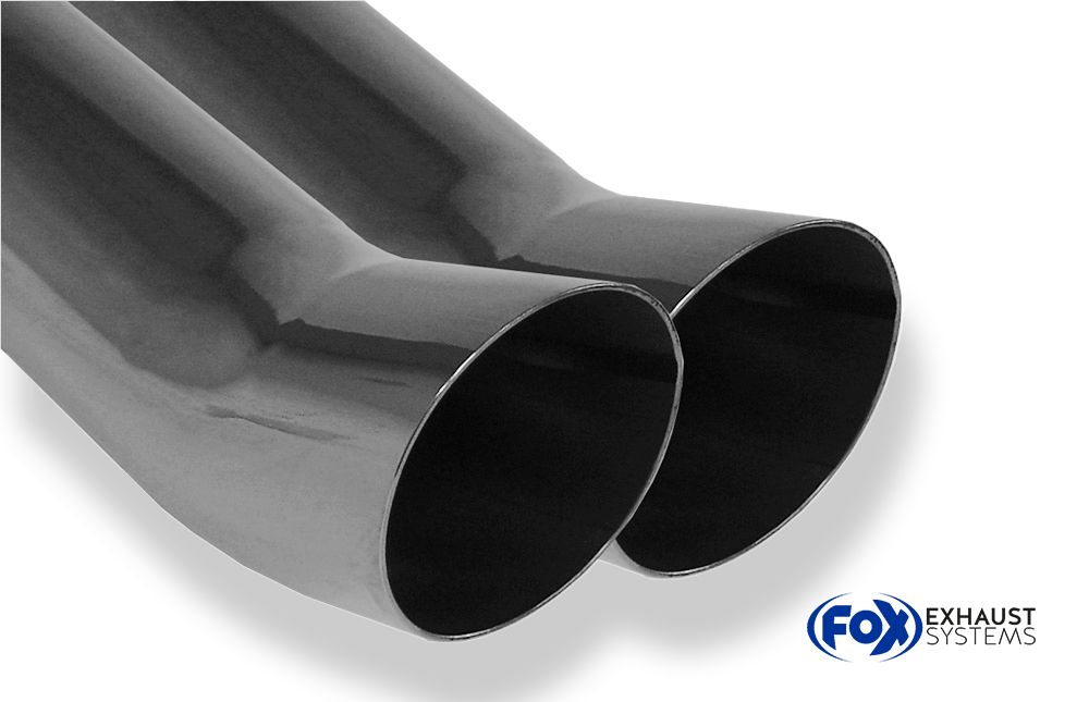 FOX zadnji športni lonec Audi 80/90 Typ 81 - 2x76 Typ 18