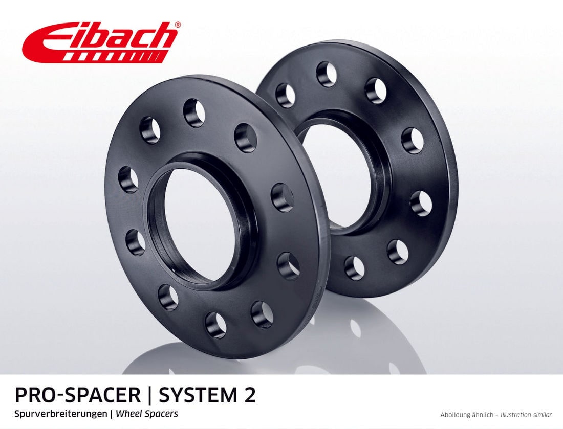 EIBACH Distančniki ČRNI 5x112 10mm Sistem 2 SKODA KODIAQ NS7