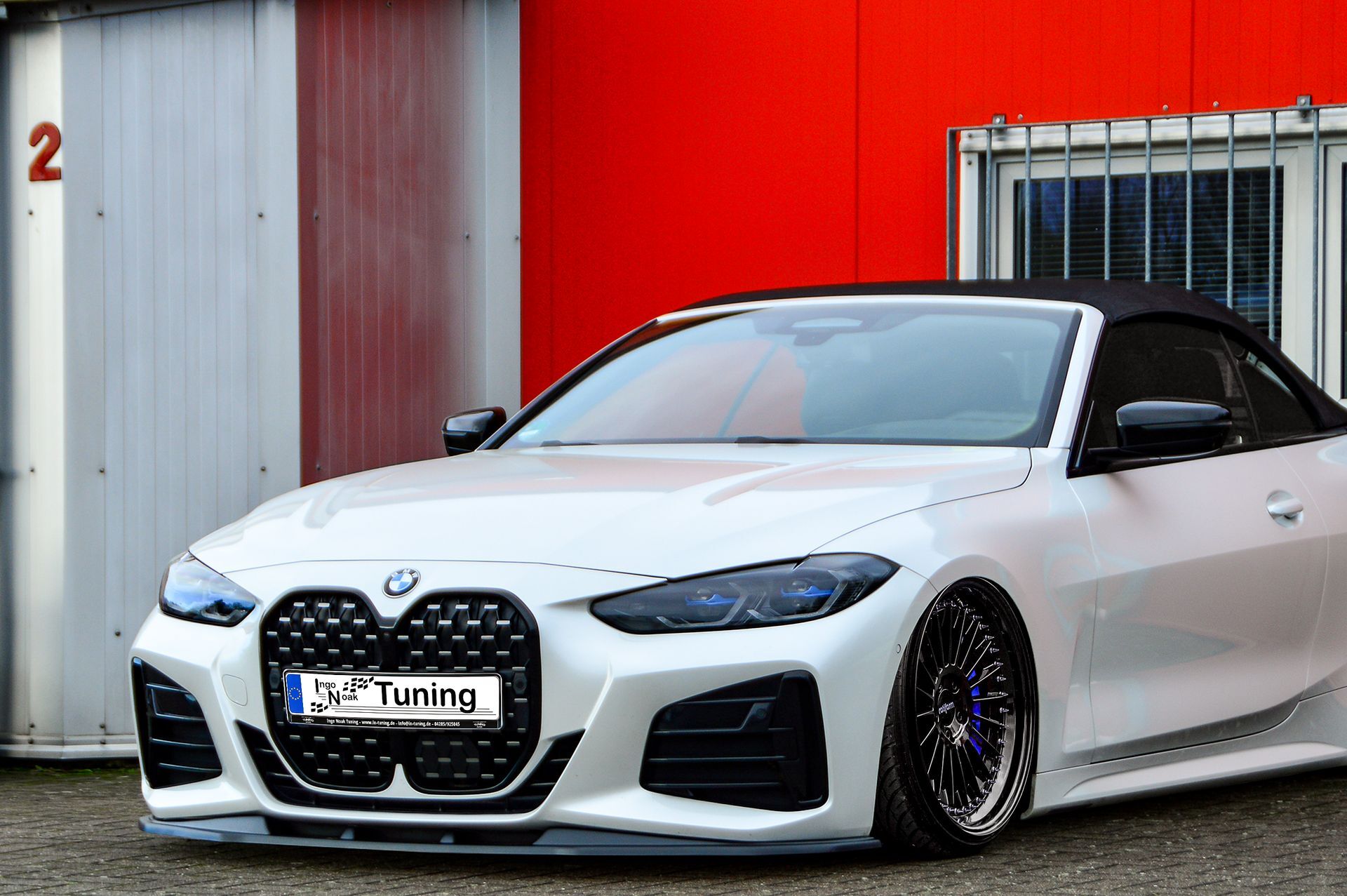 IN-Tuning podaljšek odbijača spredaj BMW 4 G22 / G23 2020- M-paket
