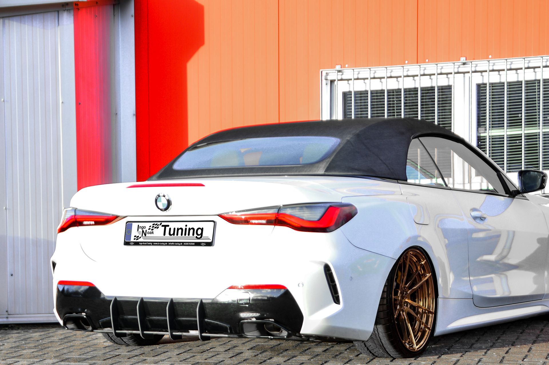 IN-Tuning podaljšek odbijača zadaj BMW 4 G22 / G23 2020- M440i + M440d