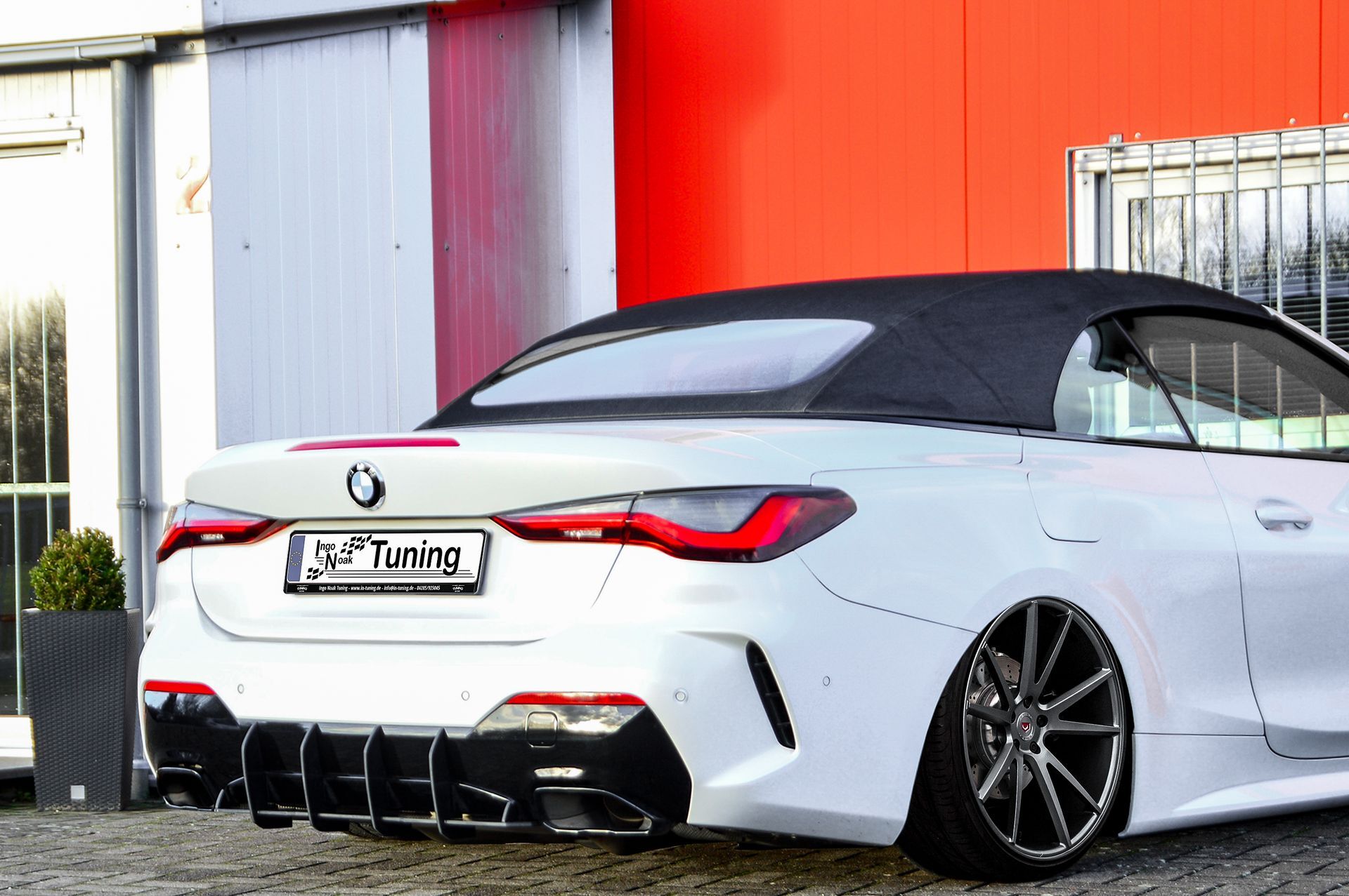IN-Tuning podaljšek odbijača zadaj BMW 4 G22 / G23 2020- M440i + M440d V2
