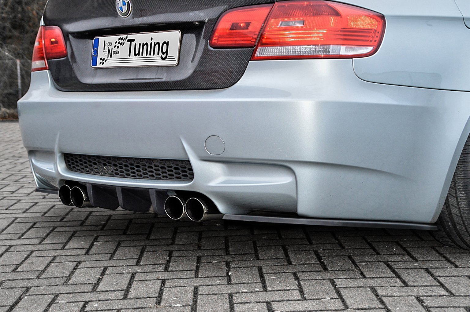 IN-Tuning podaljšek odbijača zadaj BMW M3 E92 / E93 2007-2013 SET