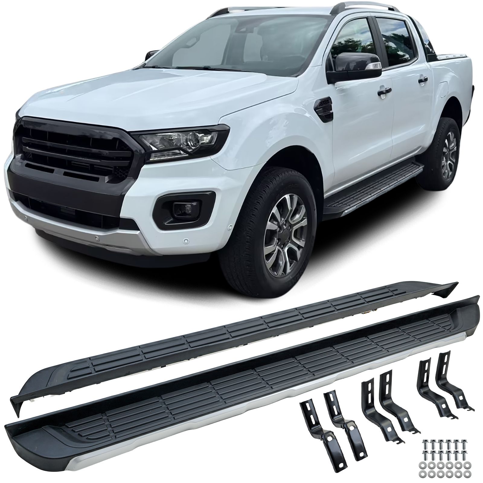 Aluminijasti stranski pragovi FORD Ranger 11-22