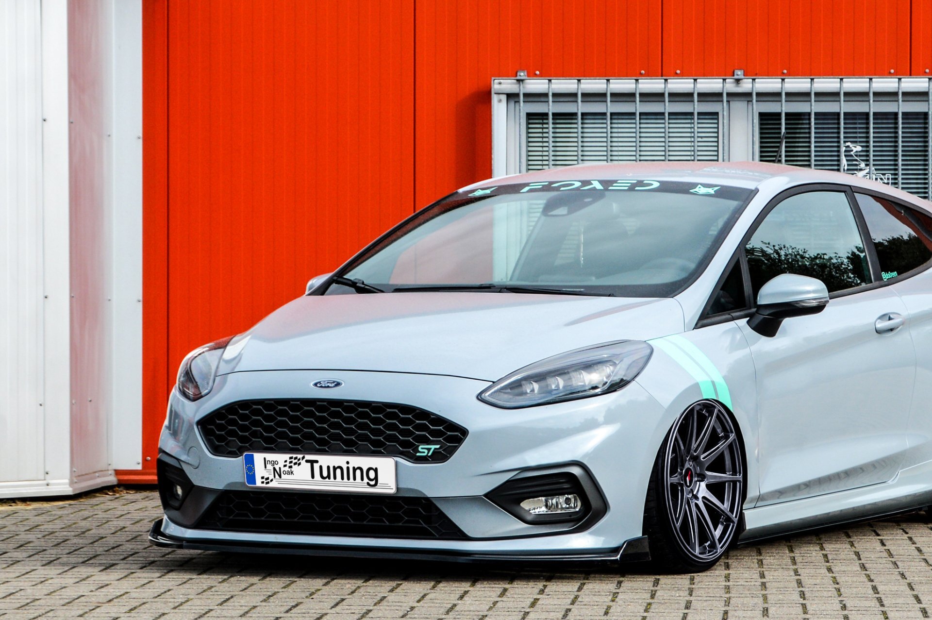 IN-Tuning podaljšek odbijača spredaj Ford Fiesta ST Mk8 JHH 2018-
