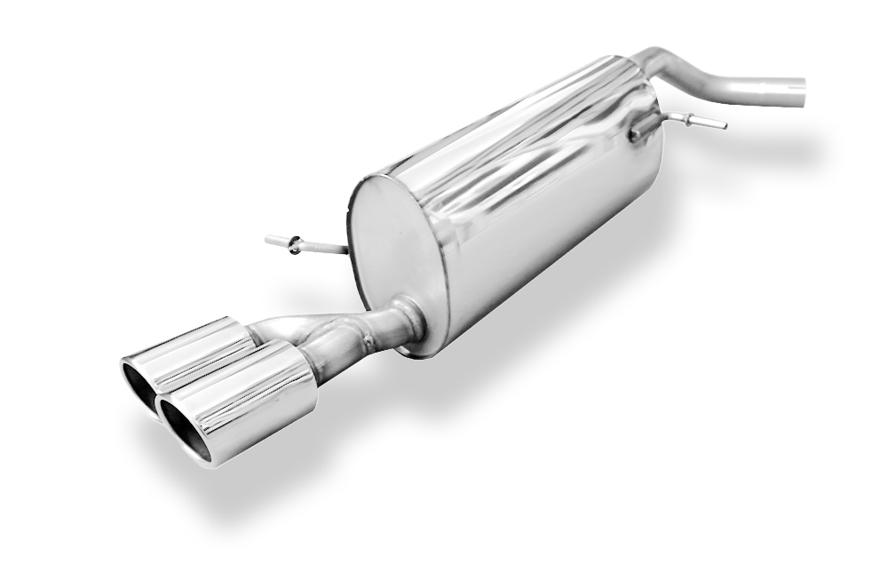 FOX zadnji športni lonec - 2x80 Tip 16 Audi A1 8X