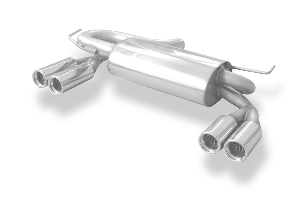 FOX zadnji športni lonec izhod desno/levo Ø 63,5mm - 2x76 Tip 13 desno/levo Audi S3 Tip 8L