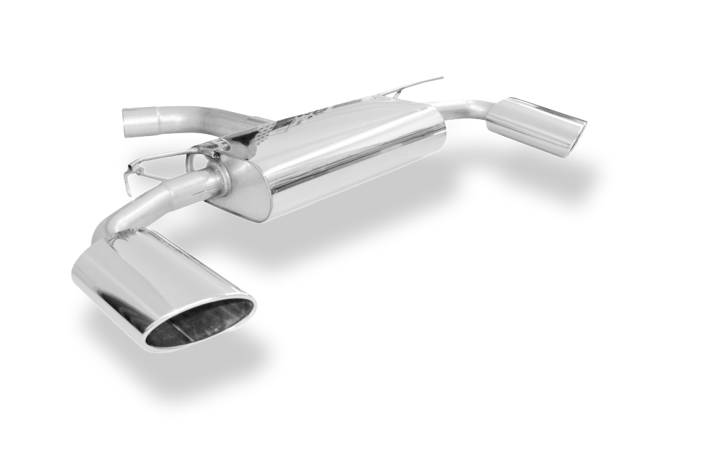 FOX zadnji športni lonec prečni izhod desno/levo - 160x90 Tip 38 desno/levo Audi A3 - 8V Limuzina "z S-Line ali S3 odbijačem"