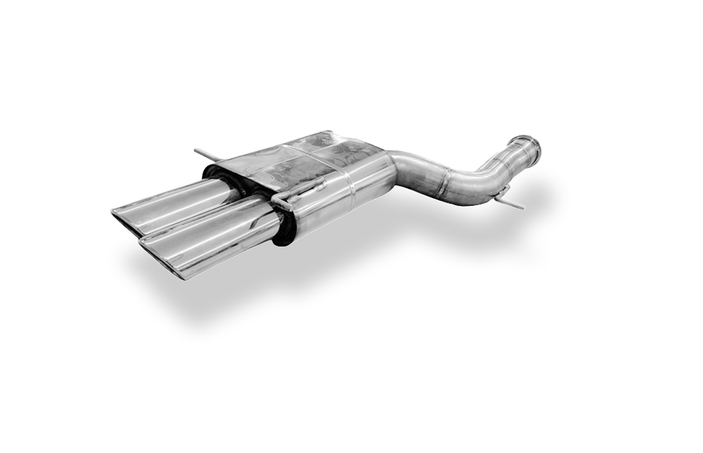 FOX zadnji športni lonec 90mm - 2x106x71 Tip 32 Audi RS4 B5