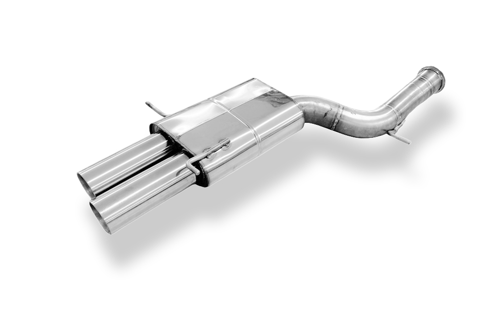 FOX zadnji športni lonec 90mm - 2x90 Tip 25 Audi RS4 B5