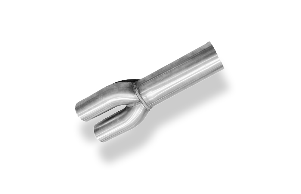 FOX povezovalna cev 90mm/2x76mm z adapterjem 2x60mm Audi RS4 B5