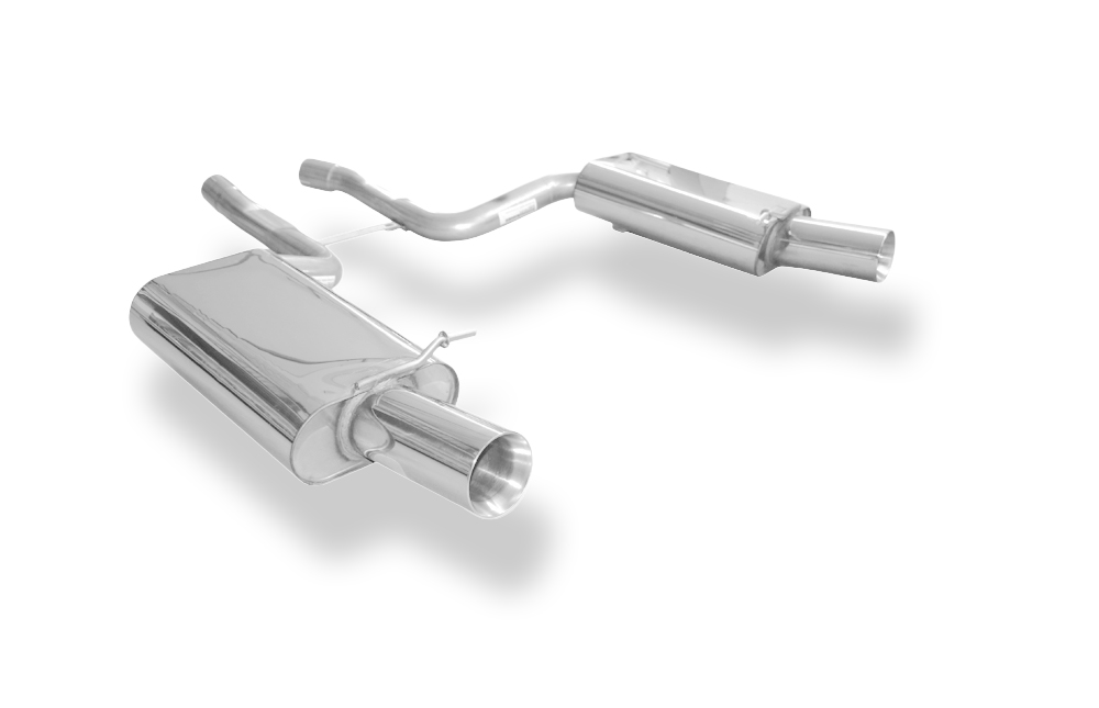 FOX zadnji športni lonec desno/levo - 1x100 Tip 24 desno/levo Audi S4 B6