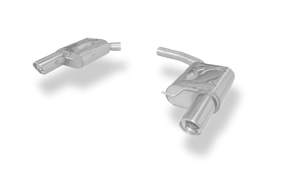 FOX zadnji športni lonec desno/levo za 1-cev - 1x100 Tip 17 desno/levo Audi A4/A5/ S5 quattro - 8T Kupe/Kabrio
