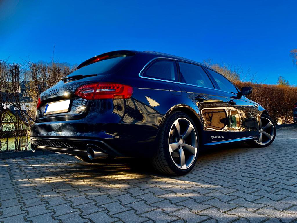 FOX zadnji športni lonec desno/levo za 1-cev - 1x100 Tip 25 desno/levo Audi A4/A5/ S5 quattro - 8T Kupe/Kabrio