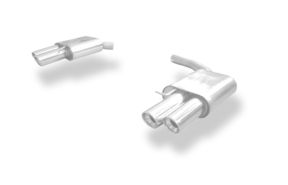 FOX zadnji športni lonec desno/levo za 2-cev dvokanalni - 2x90 Tip 17 desno/levo Audi A4/S4/A5/S5 quattro - B8/ 8T