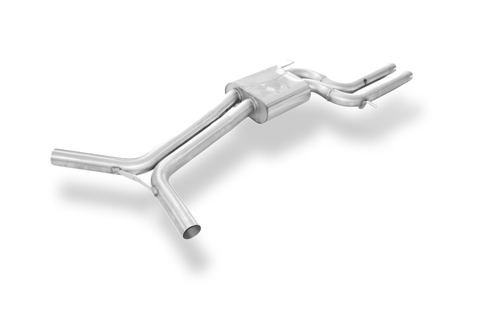 FOX srednji izpušni lonec Audi S4 S5 3,0l 245kW quattro Tip B8