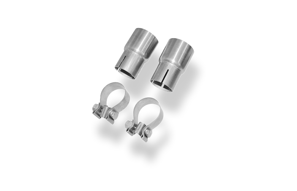 FOX 2x adapter 55mm za montažo na originalni Kat vklj. sponke Audi S5 3,0l 245kW quattro Tip B8