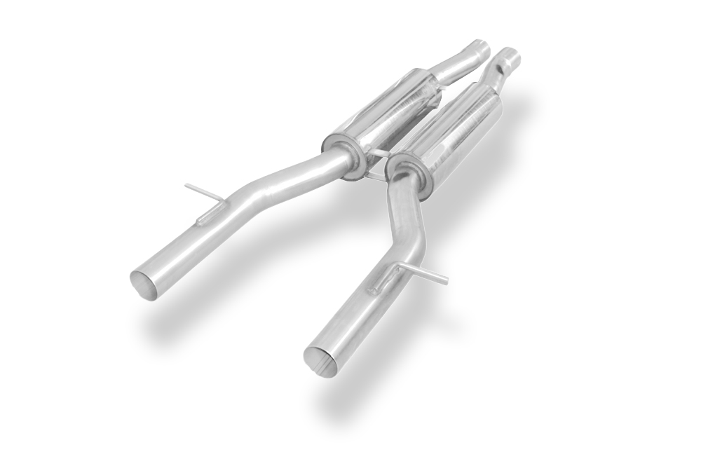 FOX zadnji športni lonec desno/levo - 2x88x74 Tip 32 desno/levo Audi S8 - 4E