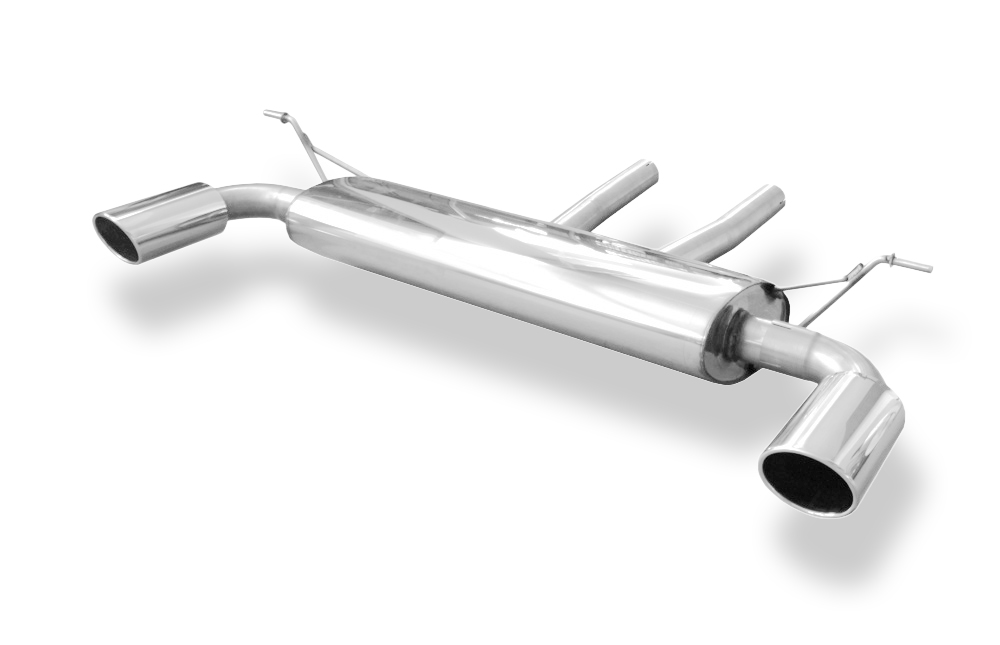 FOX zadnji športni lonec izhod desno/levo - 129x106 Tip 32 desno/levo Audi Q7 - 3,0l TDI