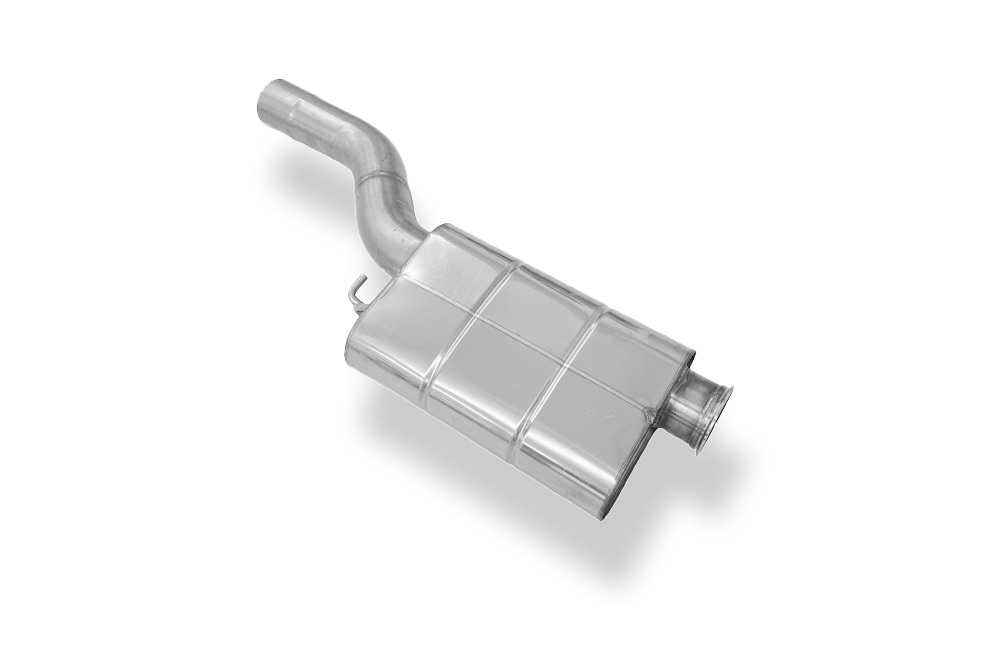 FOX srednji izpušni lonec 90mm Audi S4/ RS4 B5