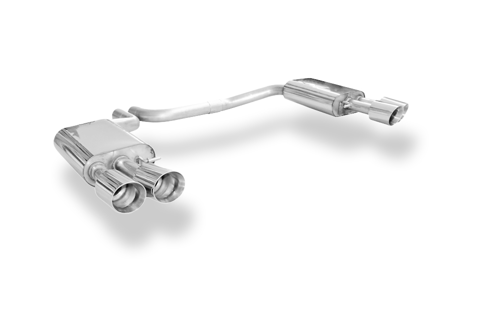 FOX zadnji športni lonec desno/levo dvokanalni - 2x100 Tip 16 desno/levo Audi S8 Tip 4H