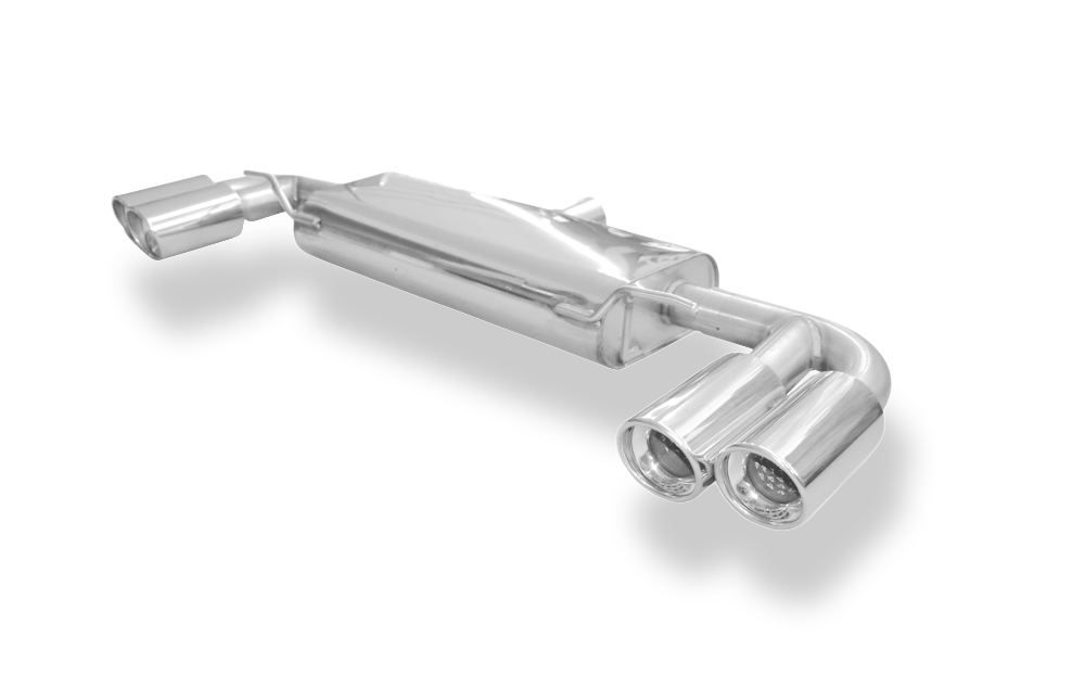 FOX zadnji športni lonec desno/levo - 1x90 Tip 17 desno/levo Audi TT 8J - Turbo